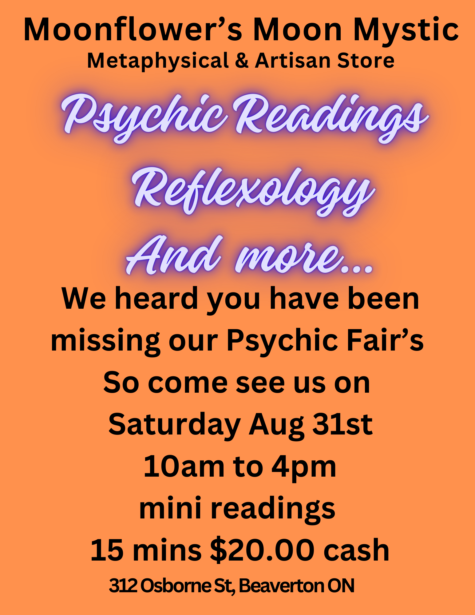 POP UP READINGS