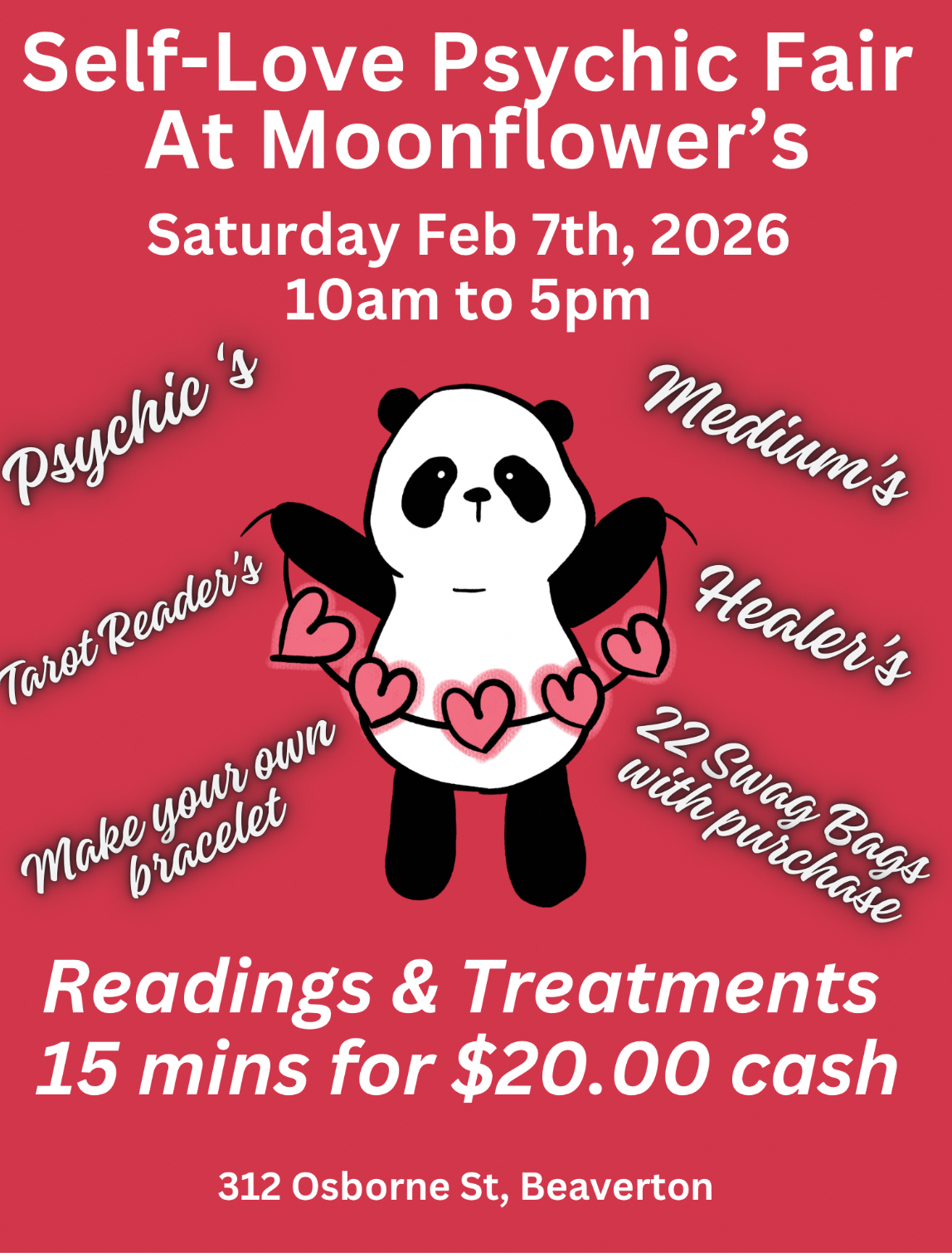 Psychic Fair Feb 7th, 2026