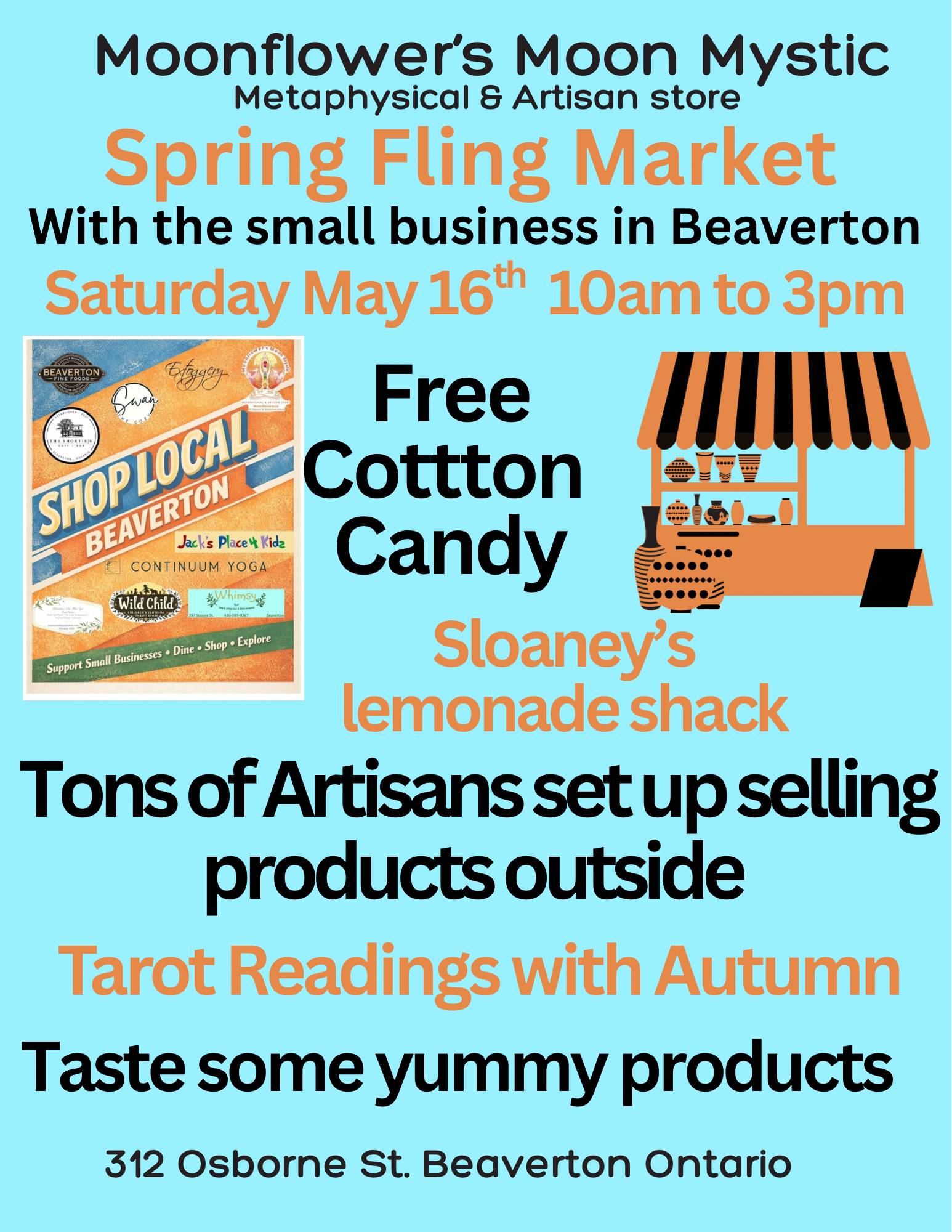 Spring Fling Market, May 16th 2026