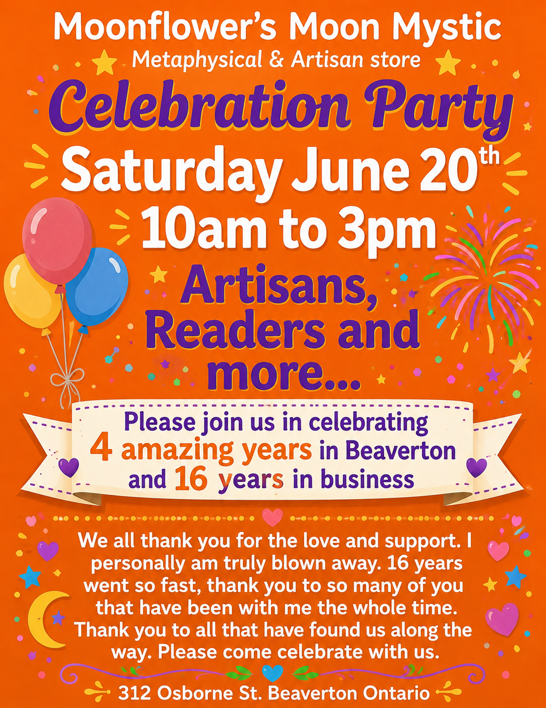 Psychic Fair and Celebration Party